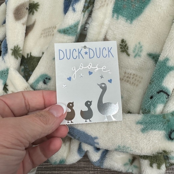 BABY BOY Cuddle Time Blanket and Duck Duck Robe 0-9 MTHS - Picture 5 of 15
